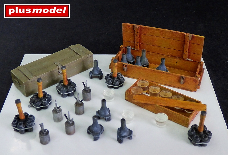 MiniArt 35258 German Grenades & Mines Set 1/35 
