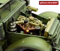  U.S. Troop Carrier Halftrack – engine set