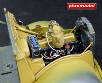 Engine-compartment detail set Opel Blitz - Tamiya