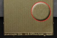 Plech s reliefem - U.S. grill 