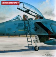 plastic moulded Plusmodel AL4085 1/48 Ladder for Lockheed-Martin F-22A 