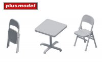 Folding chairs and table