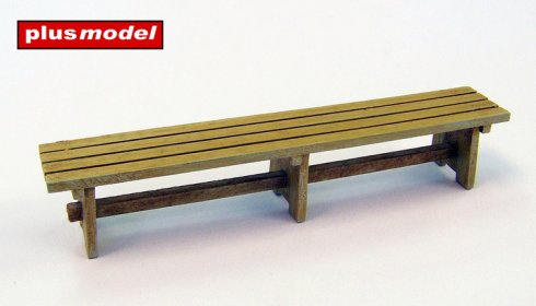 Wooden bench